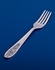 Детская серебряная вилка №21
