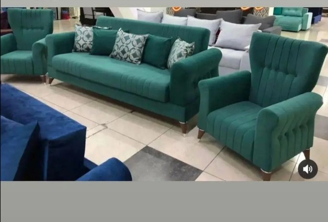 Диван с двумя креслами продаётся новый упаковке