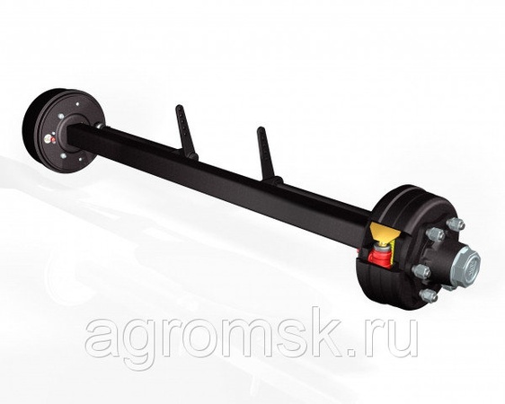 Ось тракторного прицепа ADR тормозная (для 2ПТС-10