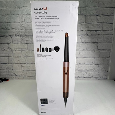 Dyson Airwrap i.d. Curly+Coily Multi-Styler HS08 Amber Silk Factory Sealed