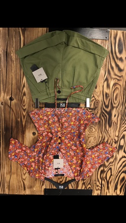 Шорты женские, Блузка женская.