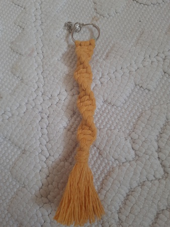 макраме брелок
