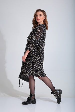 Платье 420-121 черный