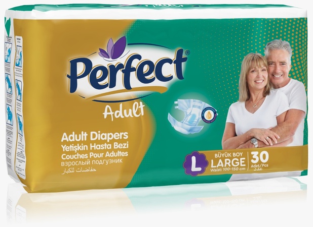 Perfect Adult подгузники для взрослых L 30 шт