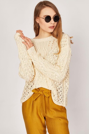 Ажурный джемпер