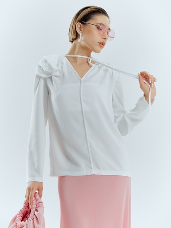 Женская блузка. Топ 2024 - 1124