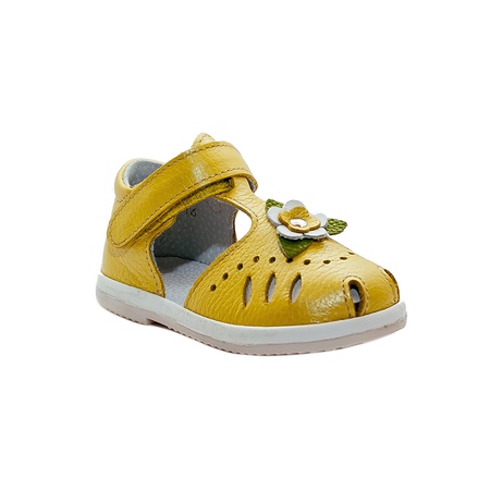 12823 Ayakkabı yemlik sarı deri k / p FOMA