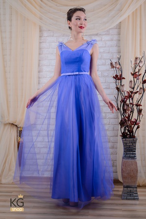 Платье со стразами "Лиала"