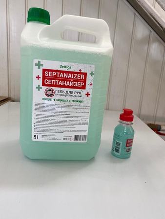 Антисептик для кожи Settica "SEPTANAIZER" 20л (гель) СЕПТАНАЙЗЕР