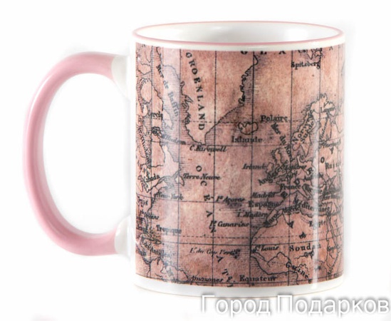 КРУЖКА ПОДАРОЧНАЯ БОН ВОЯЖ! ГОРОДА