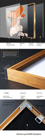 Kristall-Porzellan-Kunstmalerei, Wanddekoration, hängende Hauswand, gerahmte Kunst