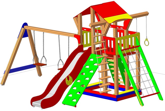 Детские уличные игровые комплексы