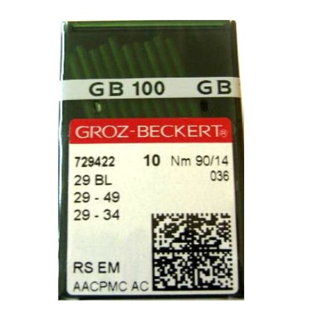 Игла Groz-beckert 29 BL (LWx6T) № 60/8