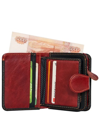 Кошелек женский натуральная кожа ПМ15