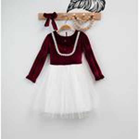 Toptan Tül 3-6Y Kız Çocuk Elbisesi