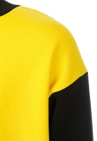 Свитшот желто-черный с тесьмой на рукаве Yumster YC.02.09.009