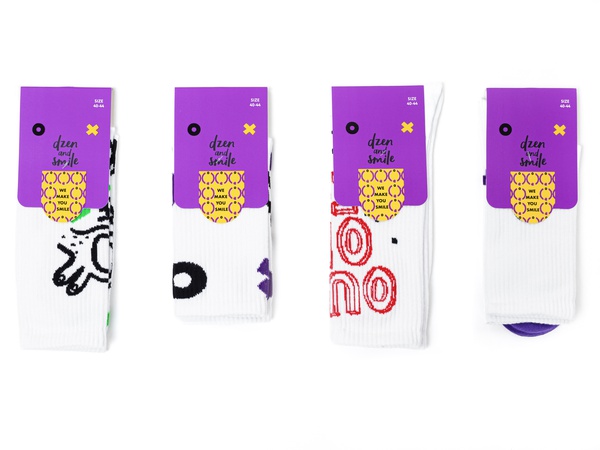 Socks for men / women "STREET STYLE" Dzen and Smile