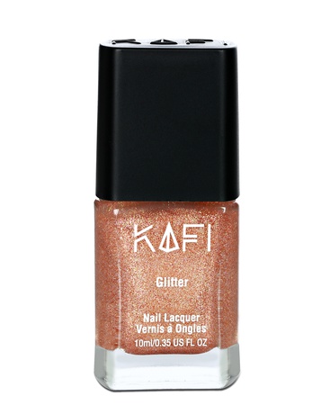 Nail Lacquer Glitter-Fire & Gold-0.35 US FL OZ - Longwear Nail Polish Collection
