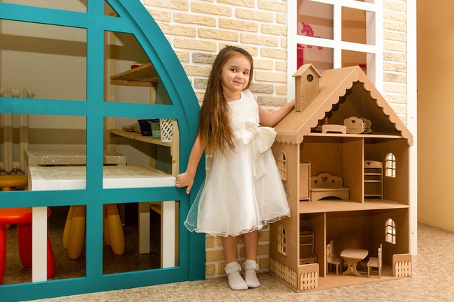 Кукольный домик "Вероника" без покраски