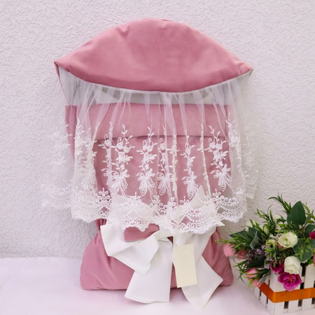 Конверт на выписку из велюра