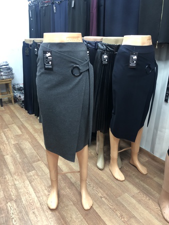 Офисные, школьные юбки! Трикотаж
