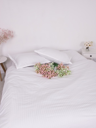 Постельное белье комплект, односпальный и двуспальный набор, СТРАЙП САТИН (100% Хлопок)