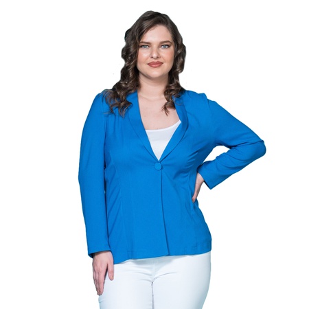 Клетчатая куртка Blezer большого размера