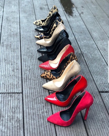 Stiletto topuklu 10 cm ve 12 cm