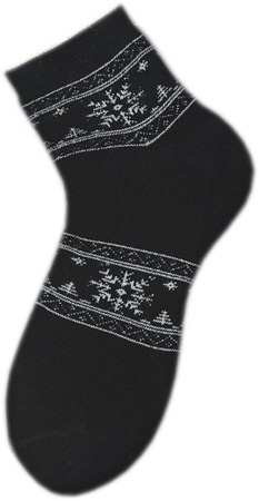 Следки женские внутримахровые (арт. 08с9) «2снежинки»