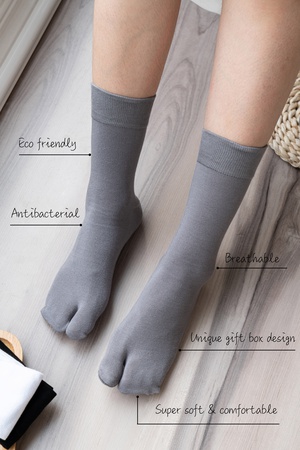 Бамбуковые Дизайнерские Таби Носки