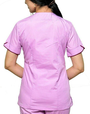 Женский медицинский костюм Asia Sun-1, Цвет Светло Розовый
