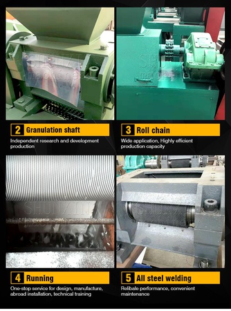 Çift Silindirli Ekstrüzyon Kırma