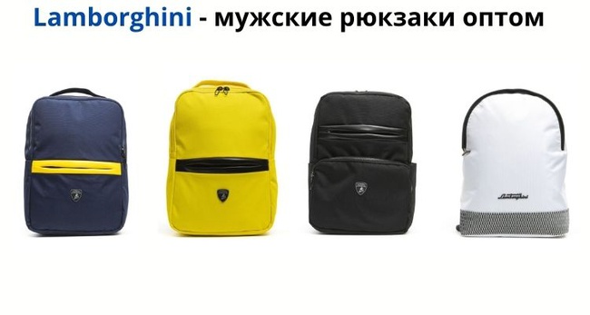 Сумки Lamborghini для мужчин