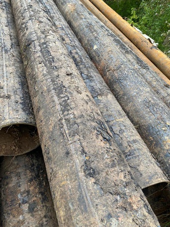 Труба с демонтажа 273 ст 7х8 нефть пш