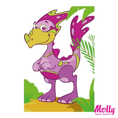 Раскраска по номерам Модник