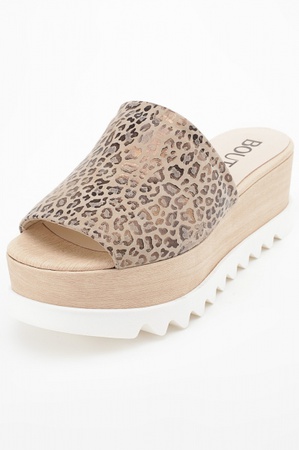 Леопардовые сабо sa036