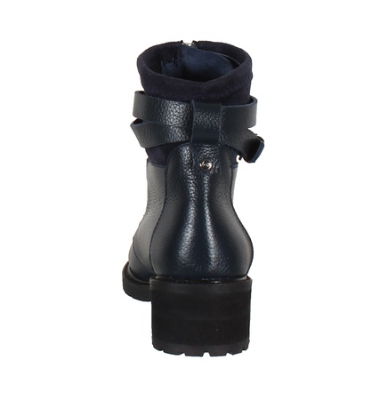 Женские ботинки, натуральная кожа, текстиль <G934>