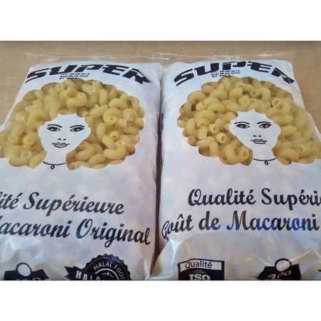 Twist macaroni, 400 gm, Super brand,Superior quality, Short cut pasta