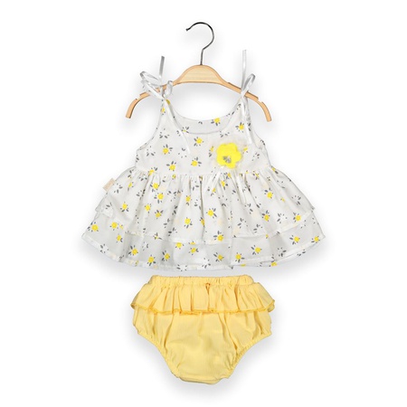 Wholesale 2-Piece Baby Girls Set 6-24M %80 Cotton %20 Polyester