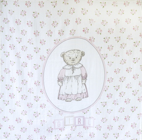 100% Organic Cotton Muslin Swaddles GOTS Certified