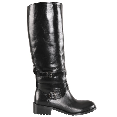 Сапоги женские, натуральная кожа <G905>