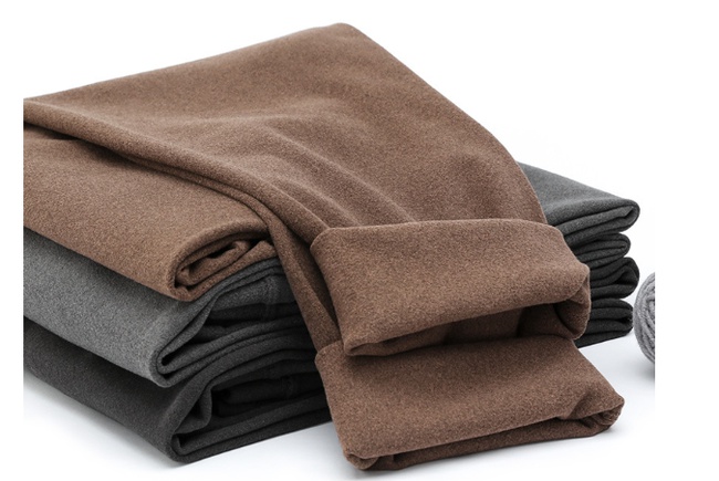 Осенние и зимние новые мужские тонкие теплые брюки с высокой талией, кальсоны и флисовые хлопковые брюки, леггинсы с начесом