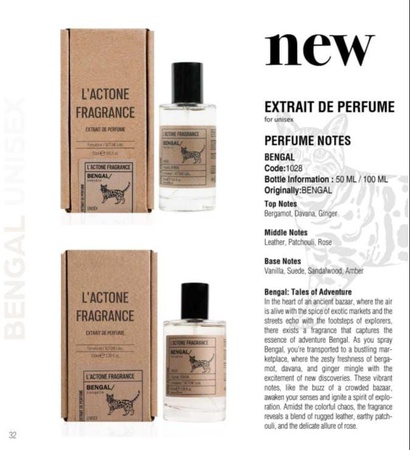 Духи .парфюм 100ML.   PERFUME L'ACTONE   100ML