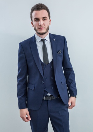 Мужские тройка костюмы