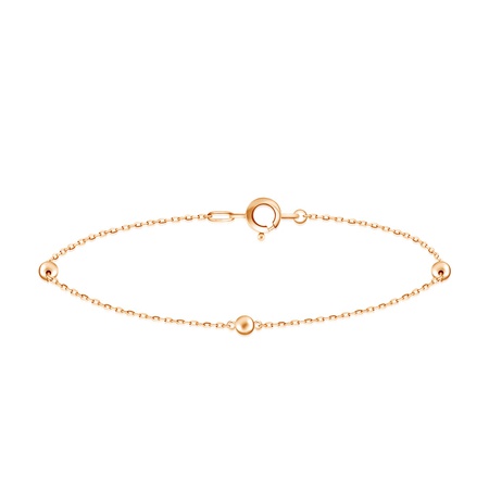 БРАСЛЕТ ИЗ ЗОЛОТА НА НОГУ