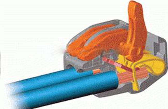 Clamp connecting screw 3-pin