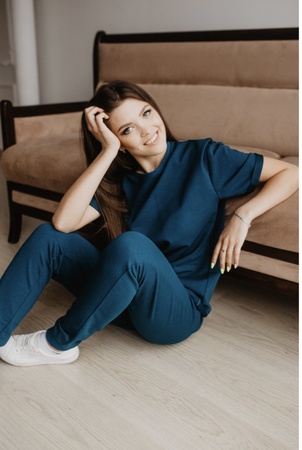 КОСТЮМ FREEDOM (футболка оверсайз+брюки)