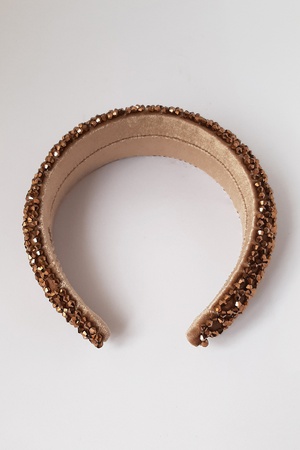 Бижутерия Крест Крест Кристалл Бусины Бархат Толстая Корона Ручной Работы Карамель