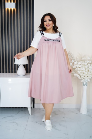 Сарафан + футболка №0166