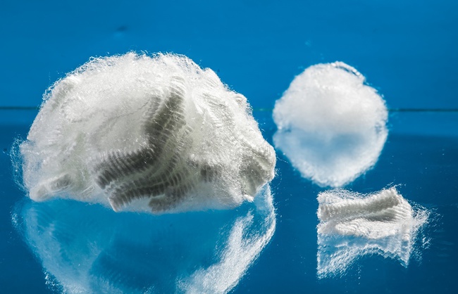 Вторичное полиэфирное волокно (синтетическое волокно, штапельное волокно)